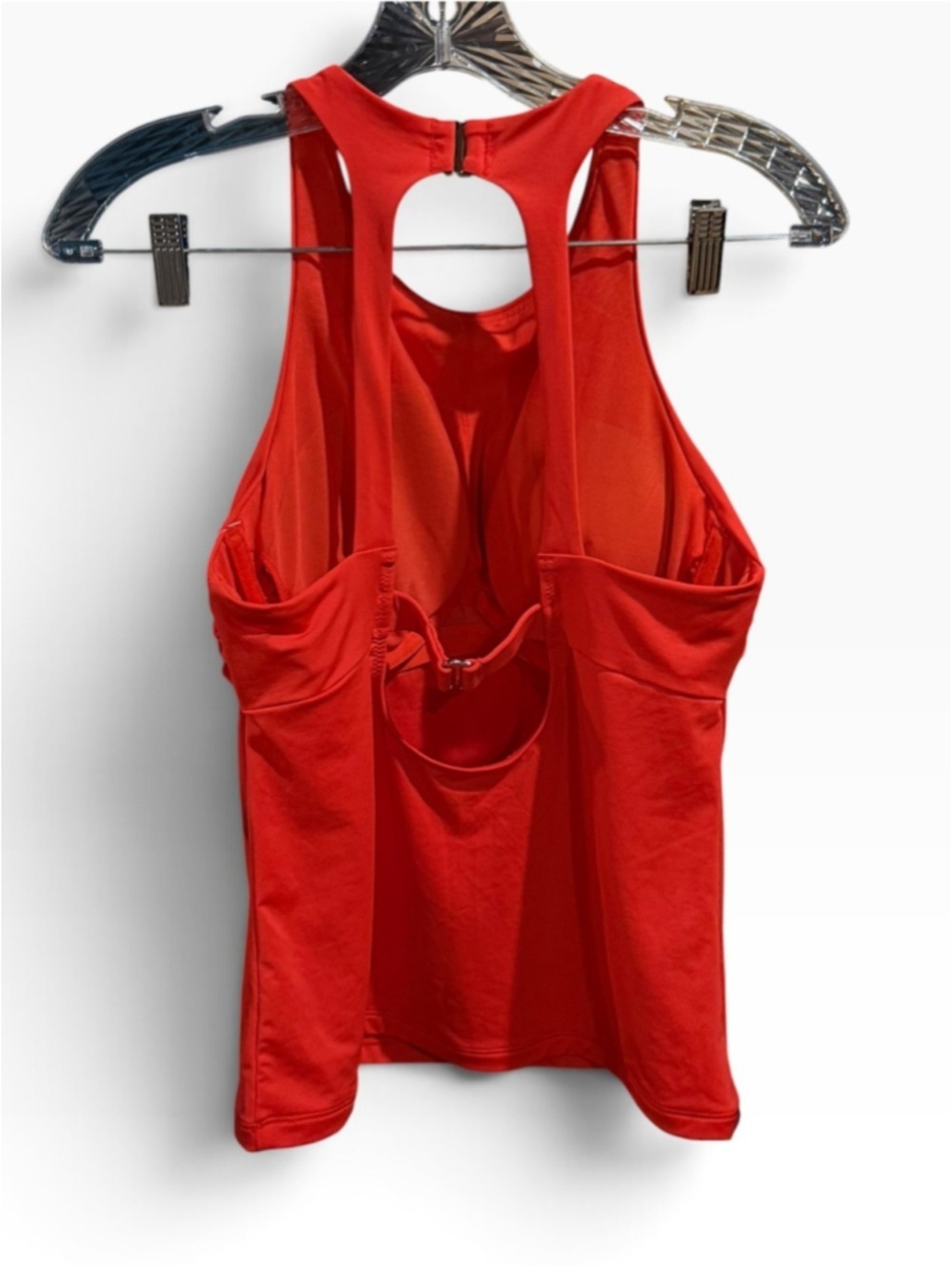 Athleta Maldives Tankini 36B/C Swim Bottom Medium Orange Set NWT - Picture 4 of 10